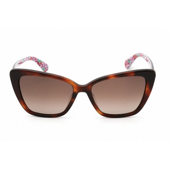 KATE SPADE KSLUCCA-86HA-55  Sunglasses Size 55mmmm 140mmmm 17mm havana